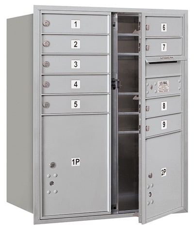 3710DA09 Front Loading Commercial 4C Mailboxes