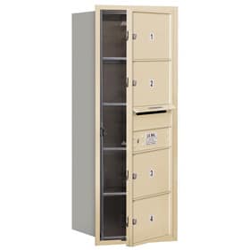 Salsbury 4C Mailboxes 3710S-04 Sandstone