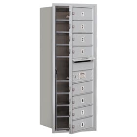 Salsbury 4C Mailboxes 3710S-08 Aluminum