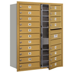 Salsbury 4C Mailboxes 3711D-19 Gold