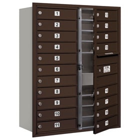 Salsbury 4C Mailboxes 3711D-19 Bronze