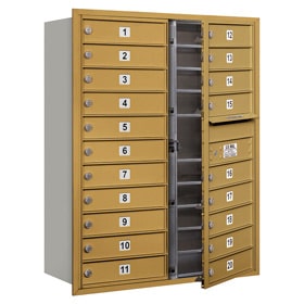 Salsbury 4C Mailboxes 3711D-20 Gold