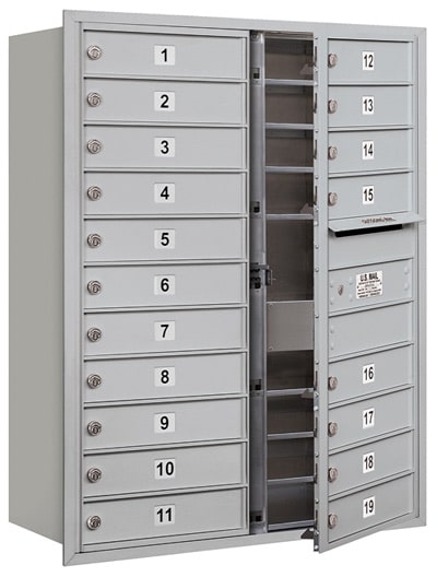 3711D19 Front Loading Commercial 4C Mailboxes