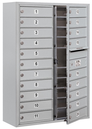 3711D20 Surface Mount Commercial 4C Mailboxes