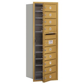 Salsbury 4C Mailboxes 3711S-09 Gold