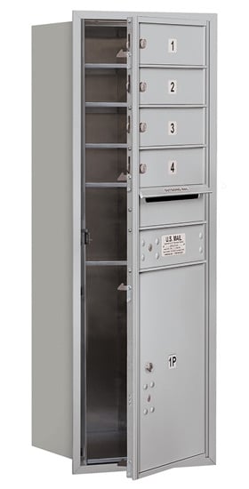 3711S-04 Front Loading Salsbury 4C Horizontal Mailboxes Product Image