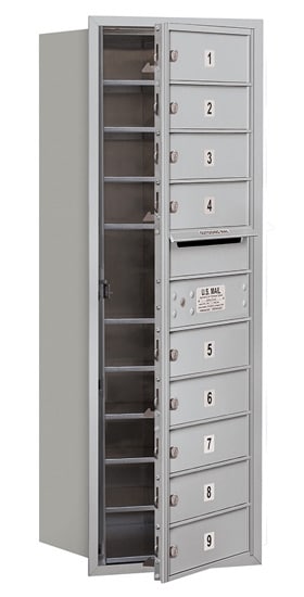 3711S-09 Front Loading Salsbury 4C Horizontal Mailboxes Product Image