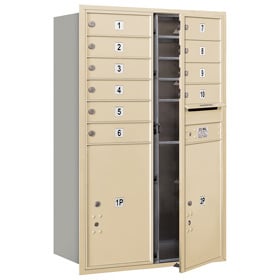 Salsbury 4C Mailboxes 3712D-10 Sandstone