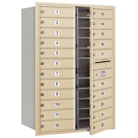 Salsbury 4C Mailboxes 3712D-22 Sandstone