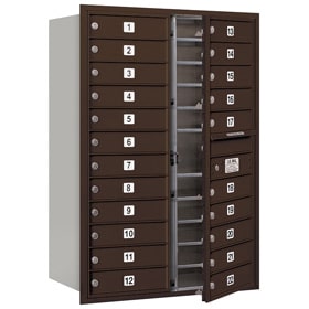 Salsbury 4C Mailboxes 3712D-22 Bronze