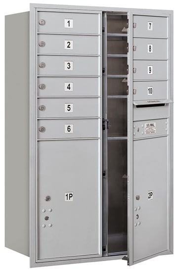 3712D10 Front Loading Commercial 4C Mailboxes