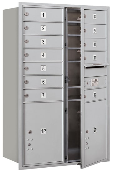 3712D12 Front Loading Commercial 4C Mailboxes