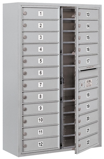 3712D22 Surface Mount Commercial 4C Mailboxes