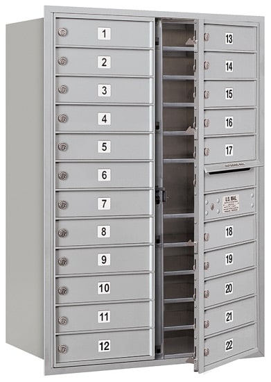 3712D22 Front Loading Commercial 4C Mailboxes