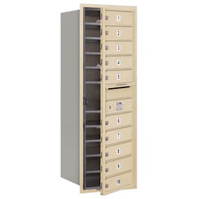 Salsbury 4C Mailboxes 3712S-10 Sandstone