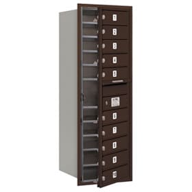 Salsbury 4C Mailboxes 3712S-10 Bronze