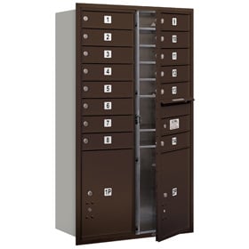 Salsbury 4C Mailboxes 3713D-14 Bronze