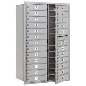 Salsbury 4C Mailboxes 3713D-24 Aluminum