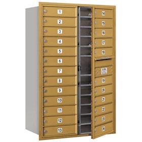 Salsbury 4C Mailboxes 3713D-24 Gold