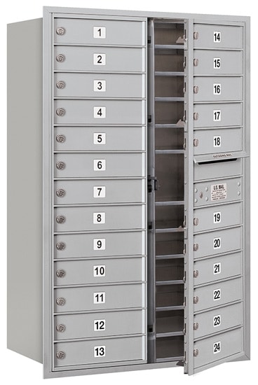 3713D24 Front Loading Commercial 4C Mailboxes