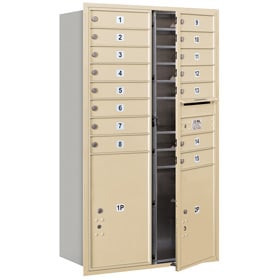 Salsbury 4C Mailboxes 3714D-15 Sandstone