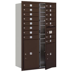 Salsbury 4C Mailboxes 3714D-15 Bronze