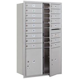 Salsbury 4C Mailboxes 3714D-16 Aluminum