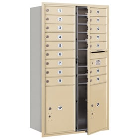 Salsbury 4C Mailboxes 3714D-16 Sandstone