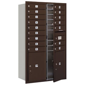 Salsbury 4C Mailboxes 3714D-16 Bronze