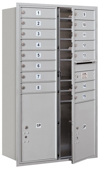 3714D15 Front Loading Commercial 4C Mailboxes