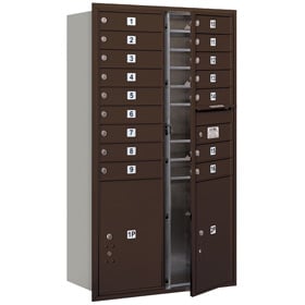 Salsbury 4C Mailboxes 3715D-16 Bronze
