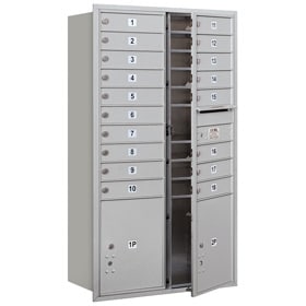 Salsbury 4C Mailboxes 3715D-18 Aluminum
