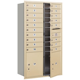 Salsbury 4C Mailboxes 3715D-18 Sandstone