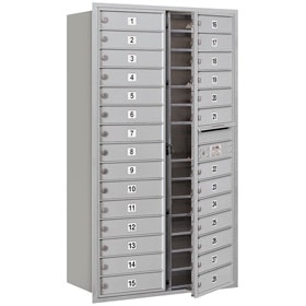 Salsbury 4C Mailboxes 3715D-28 Aluminum