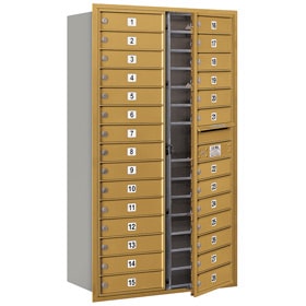 Salsbury 4C Mailboxes 3715D-28 Gold