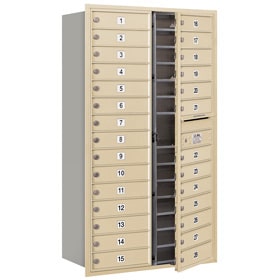 Salsbury 4C Mailboxes 3715D-28 Sandstone