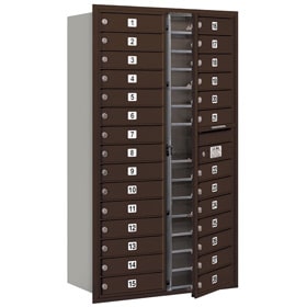 Salsbury 4C Mailboxes 3715D-28 Bronze