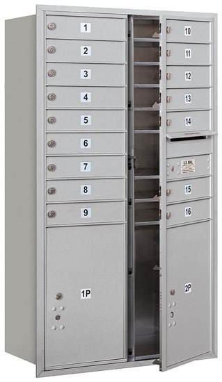 3715D16 Front Loading Commercial 4C Mailboxes