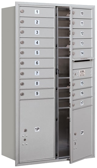 3715D17 Front Loading Commercial 4C Mailboxes