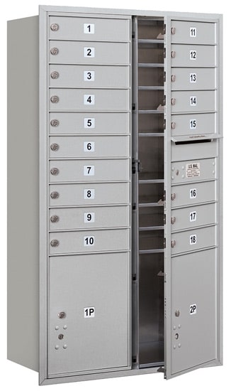 3715D18 Front Loading Commercial 4C Mailboxes