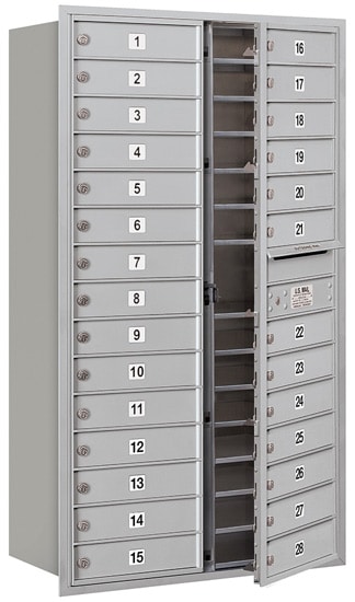 Salsbury 4c Commercial Mailboxes Horizontal Front Loading 3715d 28
