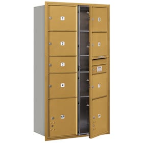 Salsbury 4C Mailboxes 3716D-07 Gold