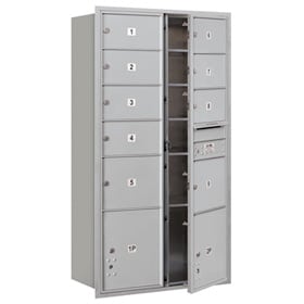 Salsbury 4C Mailboxes 3716D-09 Aluminum