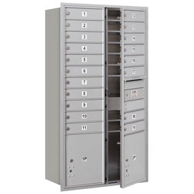 Salsbury 4C Mailboxes 3716D-19 Aluminum