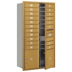 Salsbury 4C Mailboxes 3716D-19 Gold