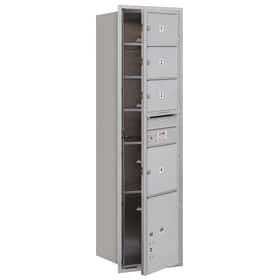 Salsbury 4C Mailboxes 3716S-04 Aluminum