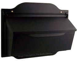 Special Lite Contemporary Horizontal Mailbox Black