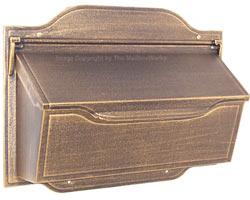 Special Lite Contemporary Horizontal Mailbox Bronze