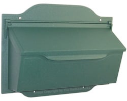 Special Lite Contemporary Horizontal Mailbox Evergreen