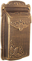 Special Lite Floral Vertical Mailbox Bronze